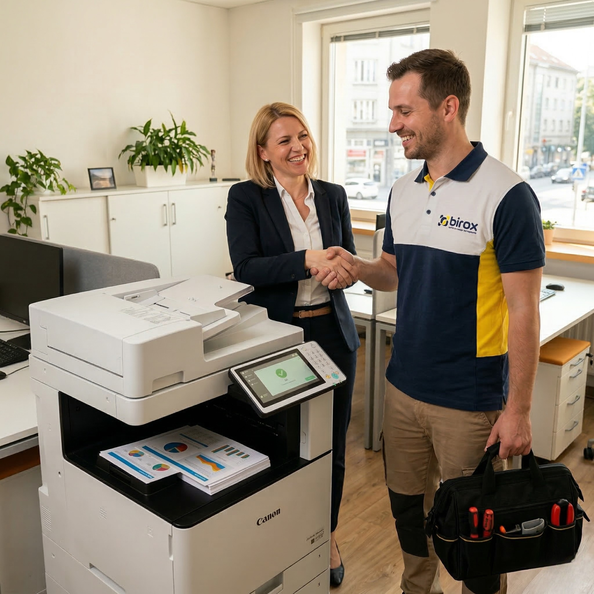 Birox servis tiskalnika in najem tiskalnika